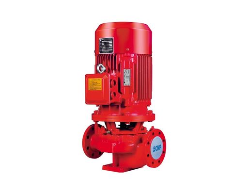 qualidade  Diesel Engine Single Stage Fire Fighting Water Pump Set Vertical High Pressure fábrica