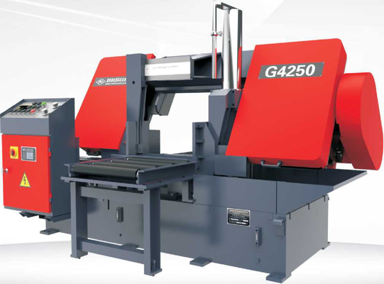 a faixa horizontal da auto alimentação 5.5kw de 500mm viu portátil para o metal ferroso