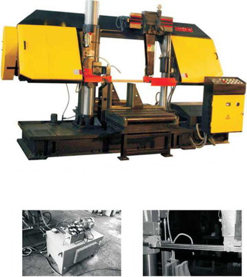 17m/Min Horizontal Band Saw, máquina totalmente automático da serra de fita 5.5kw