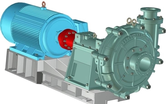 Bomba centrífuga inoxidável da lama, bomba 125ZBD-630 da pasta do cimento 55kw