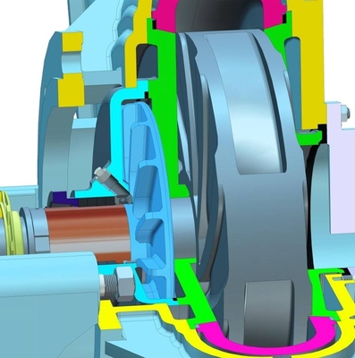 590r/não de obstrução Min Centrifugal Slurry Pump Non que obstrui 350ZBD-850