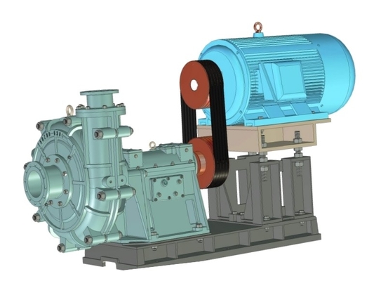 Bomba de alta pressão da pasta 3775.5M3/H, bomba portátil 500ZBD-1250 da lama 560kw